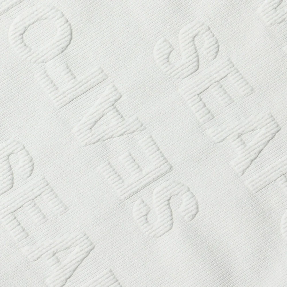 Seafolly White Your Type High Waisted Pant US Sz 8 or 12 w/logo jacquard fabric - Picture 8 of 12